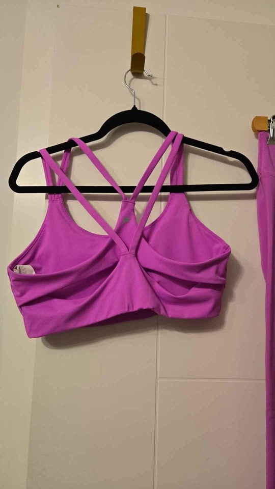 Hot pink womens workout set - photo 2