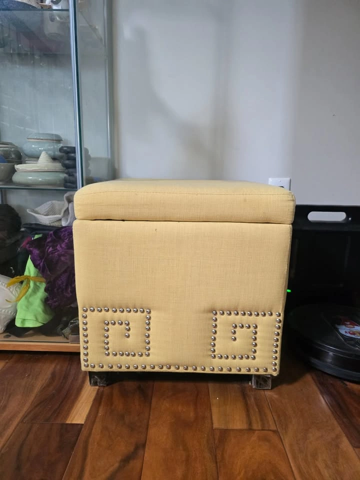 Decorative Storage Ottoman / Accent Stool – $60 OBO - photo 2