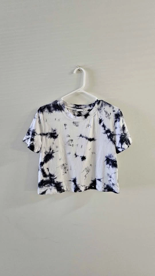 Zara Crop Top Tie Dye