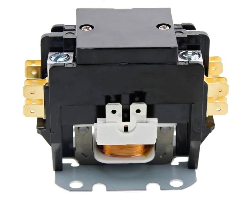 2 Pole AC Contactor 40A 24V Coil HVAC Compressor Relay