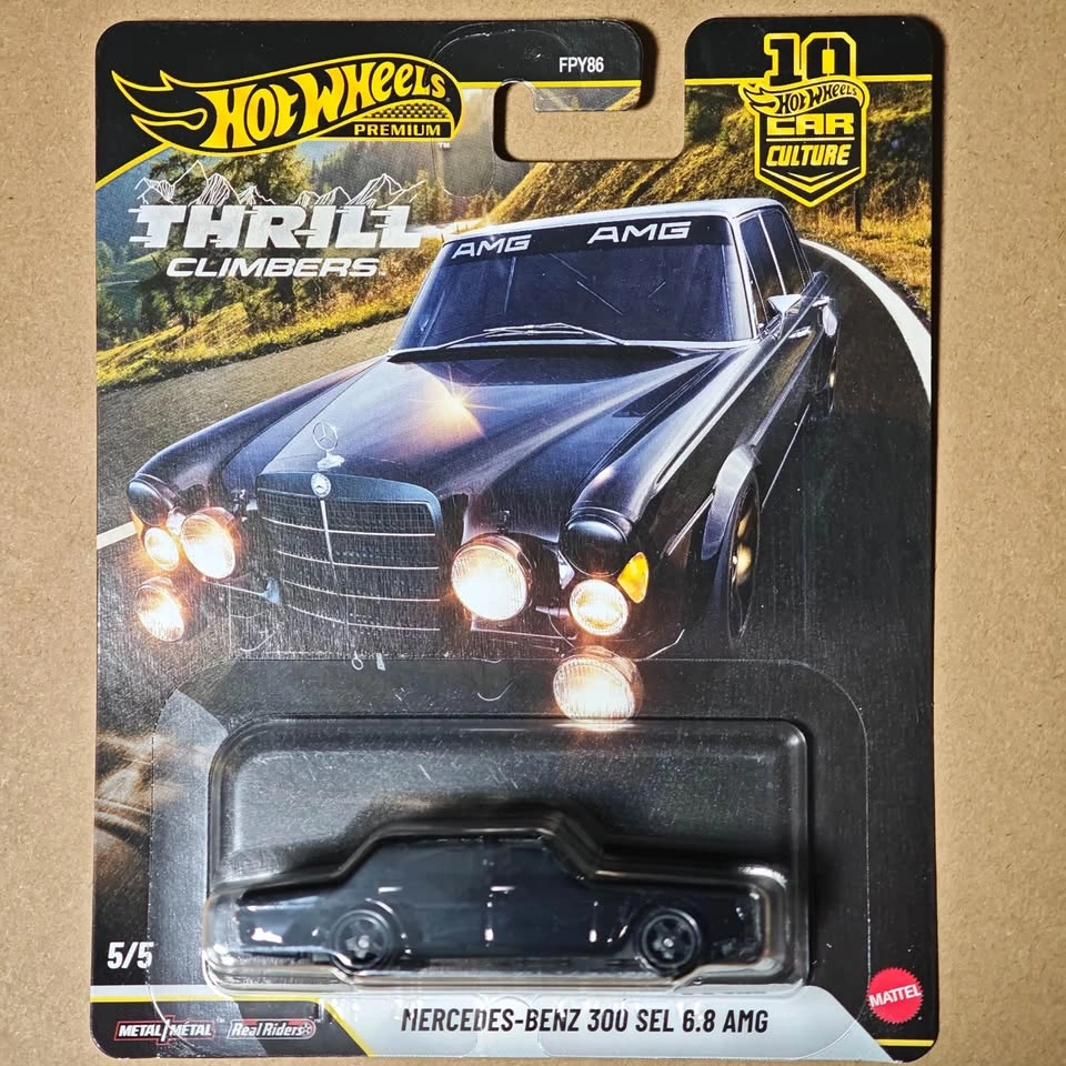 Hot Wheels Premium Car Culture Thrill Climbers Mercedes-Benz 300