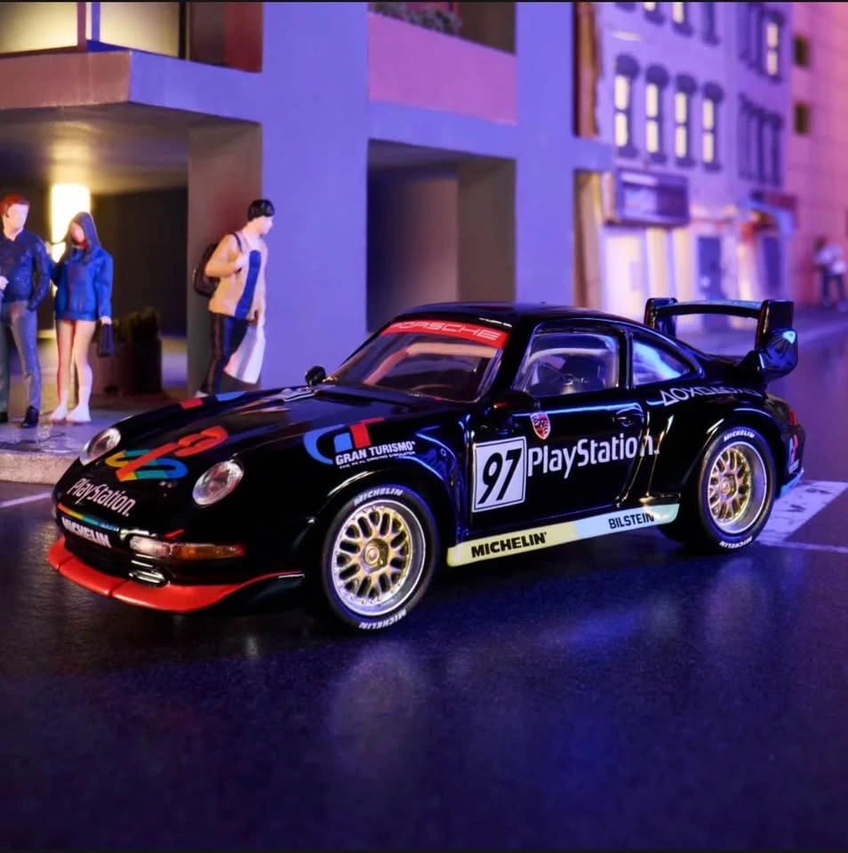 Hot Wheels Elite 64 Porsche 911 GT2 EVO 993 Play Station - photo 2