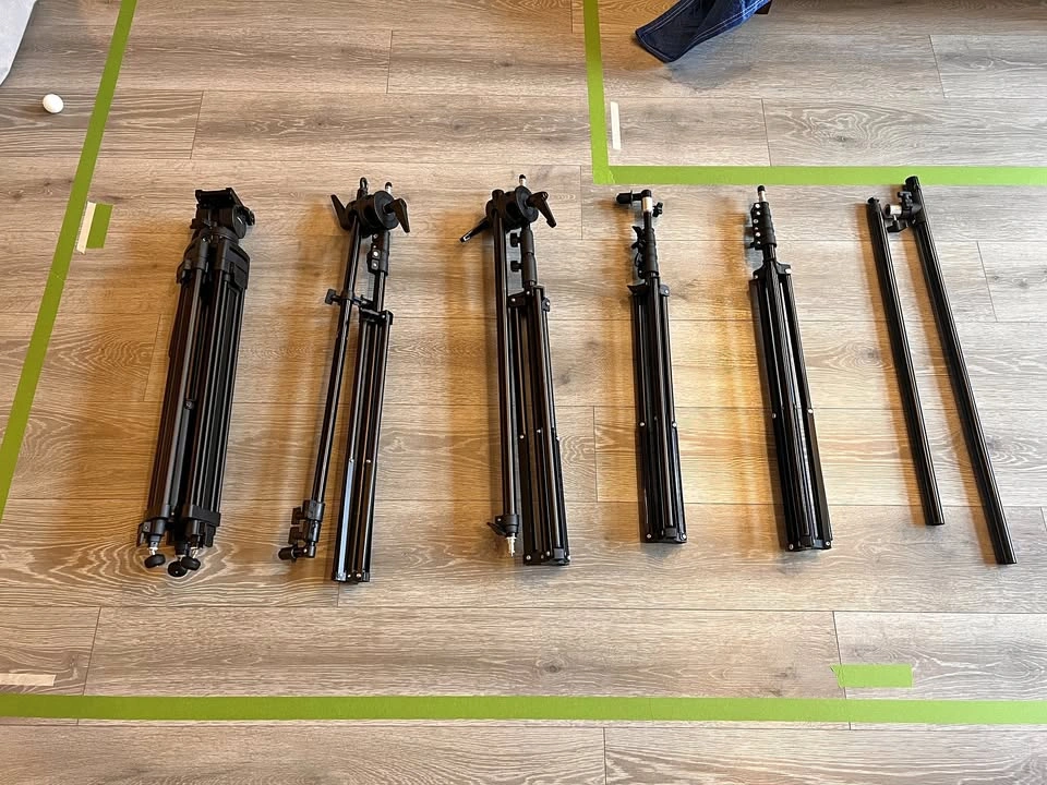 5 Photo/video tripods ($45 each)
