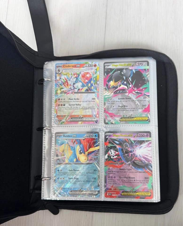 Filled Pokémon card binder - photo 3