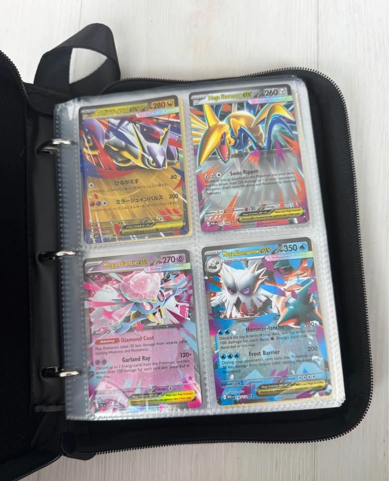 Filled Pokémon card binder - photo 2