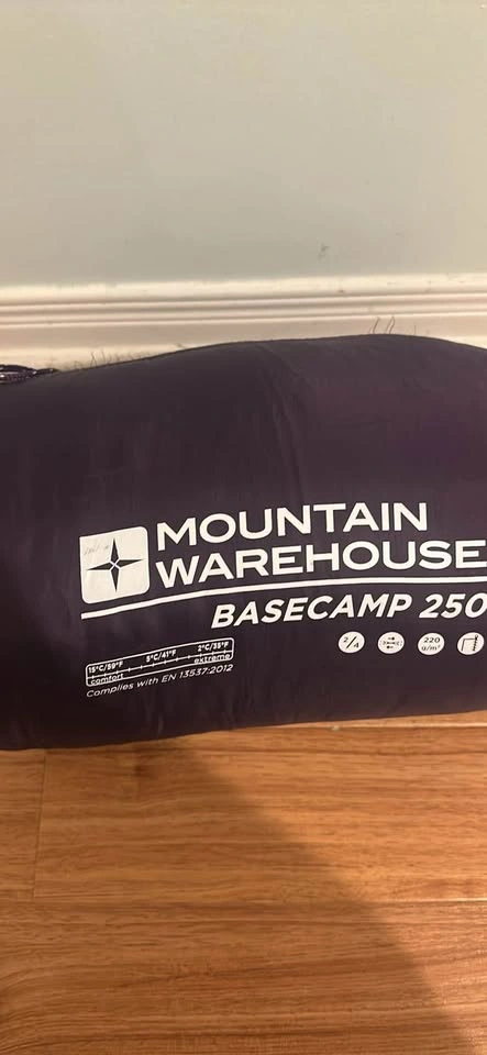 Mountain Warehouse Basecamp 250 Sleeping Bag