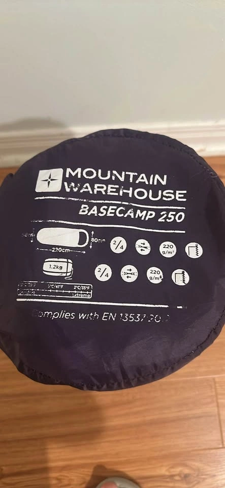 Mountain Warehouse Basecamp 250 Sleeping Bag - photo 2