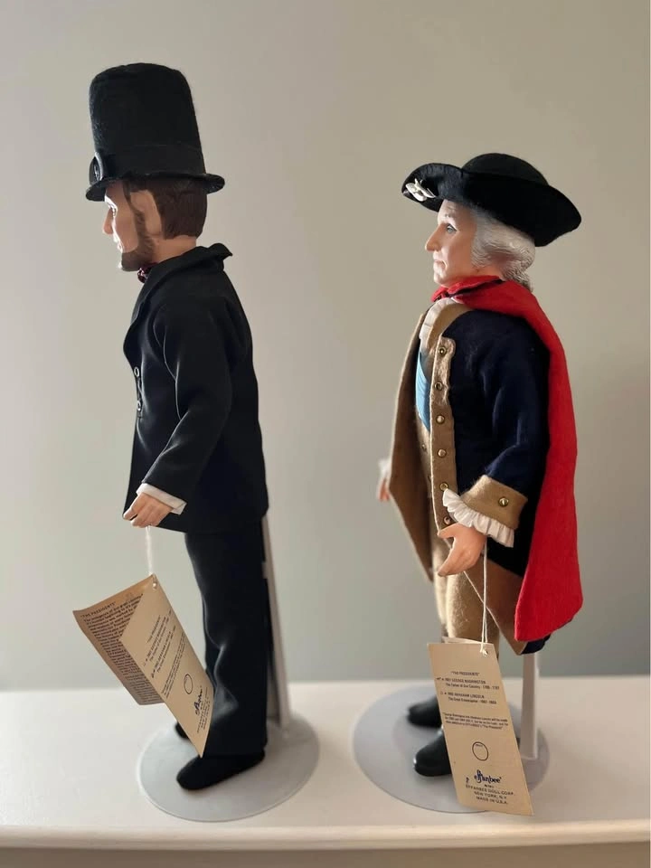 Effanbee George Washington and Abraham Lincoln 18” The President - photo 4