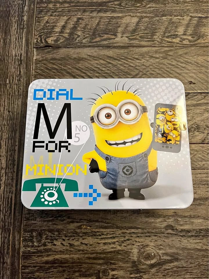 Despicable Me “Dial M for Minion” Collectible Tin Lunch Box