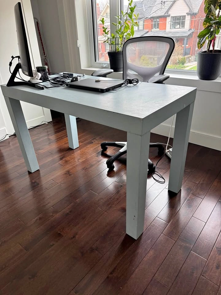 Large Desk with 2 Drawers – Solid & Sturdy Home Office Desk