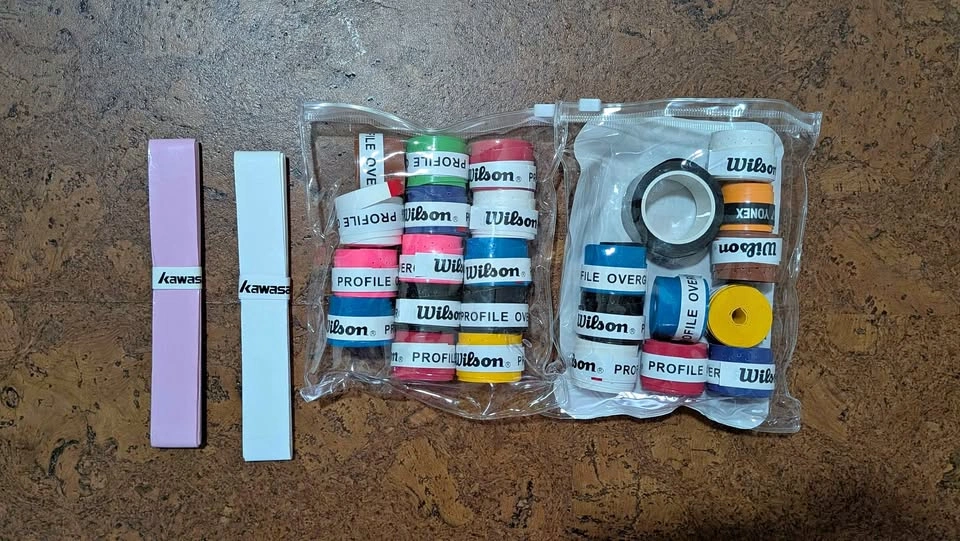 Badminton grips - Kawasaki, Wilson, Yonex