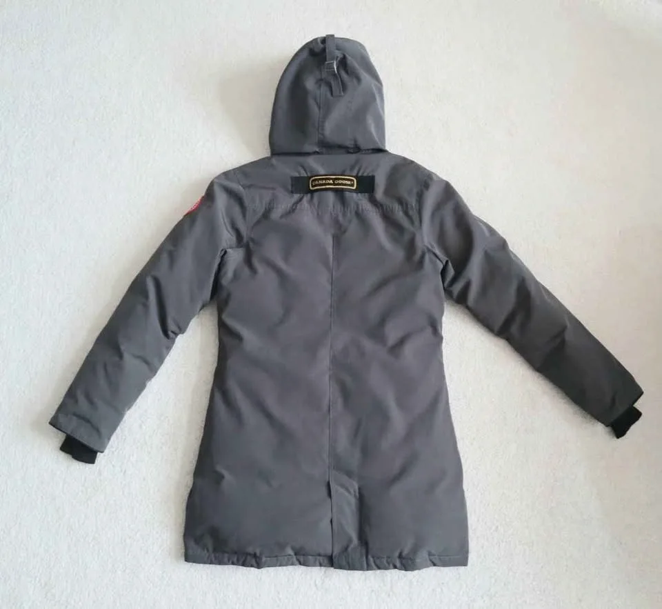 Canada Goose Womens Light Gray Parka XS - photo 2