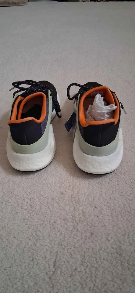 Adidas Boost Black Orange Sneakers Brand New Size 10.5 - photo 3