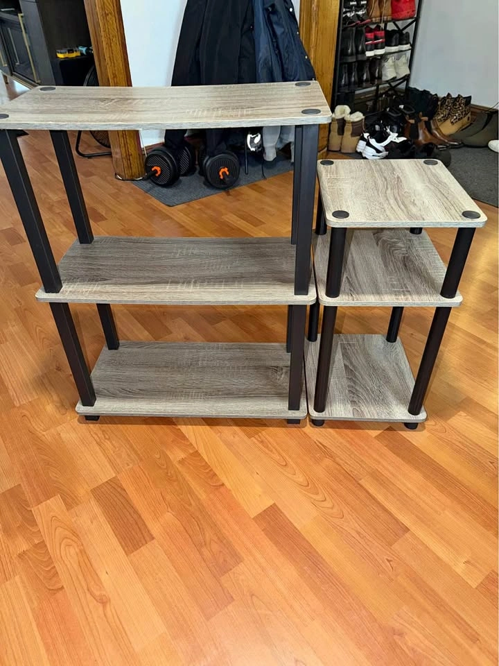 Shelf/End Table with Paint