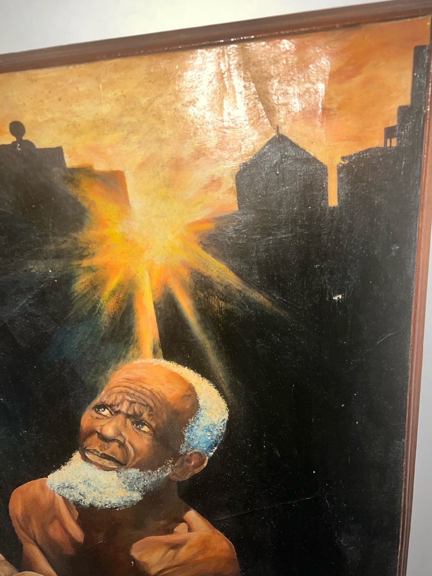 Original painting of Freedom’s Plea, signed Eubank 25⅔ x 31 1/4” - photo 4