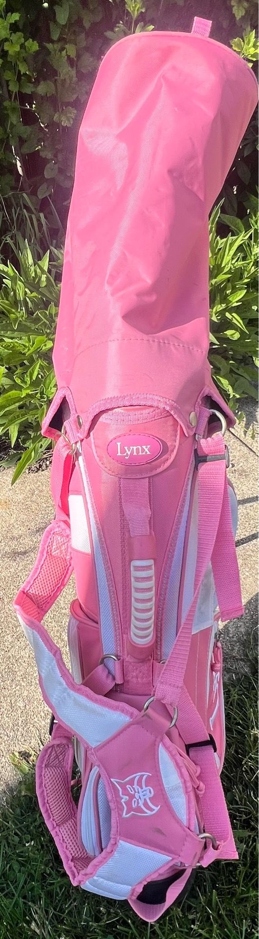 Lynx Junior Girl's 5-Club Golf Set with Stand Bag