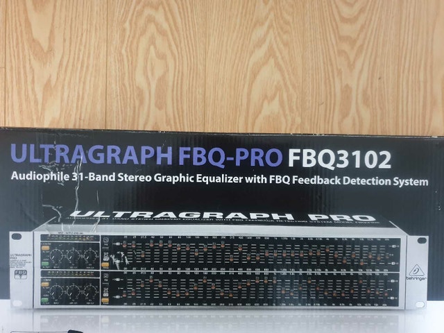 Behringer FBQ3102 Ultragraph Pro Equalizer - photo 2