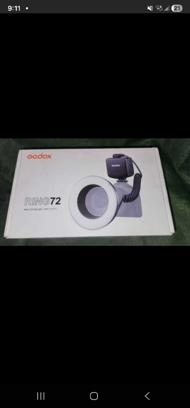 Godox RING72 Macro LED Ring Light