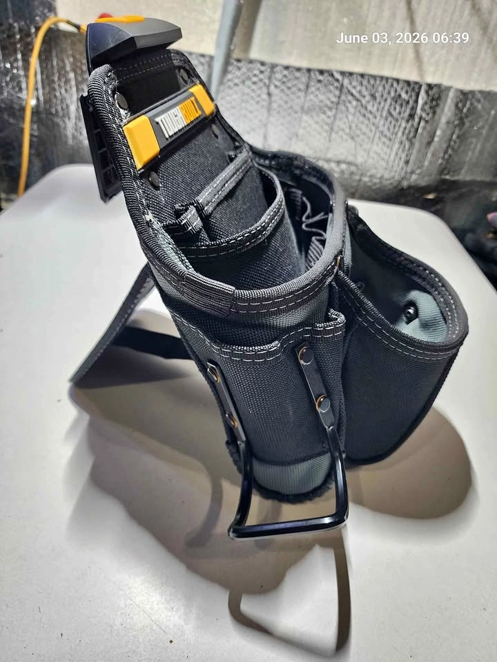 ToughBuilt Tool Belt System with Suspenders and Pouches