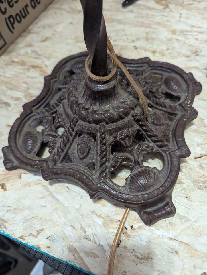 Iron Floor Lamp - Vintage - photo 5