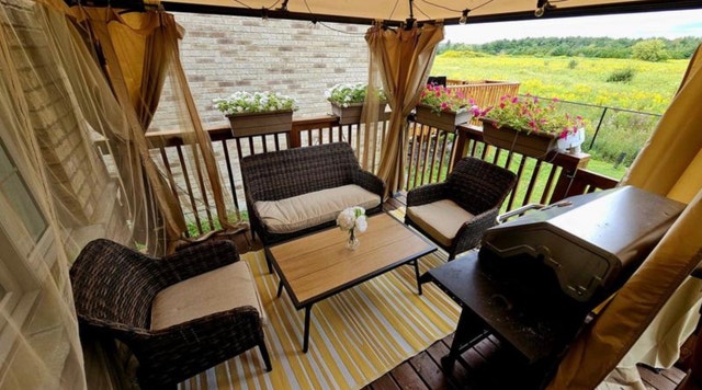 BNIB Stylewell Oak Hills outdoor conversation set - photo 2