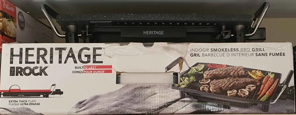 Heritage The Rock Indoor Smokeless BBQ Grill
