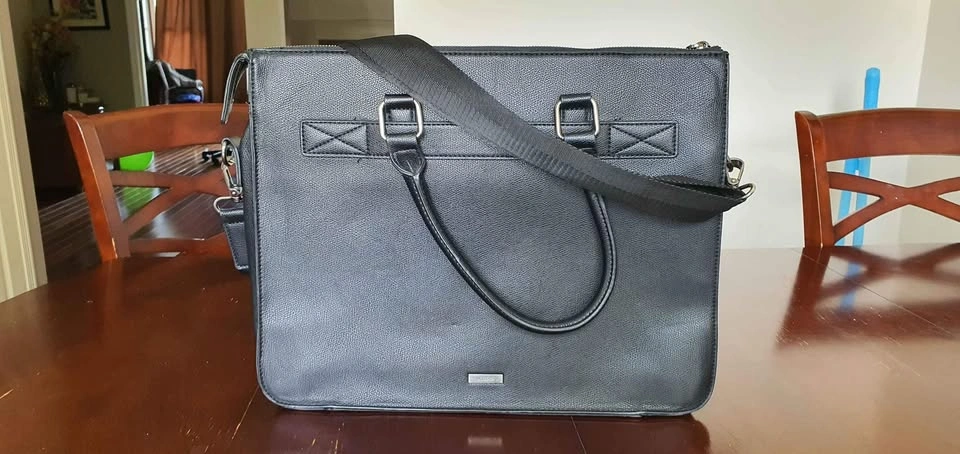 Aldo Tote bag, 15"LX12"W, Crossbody Satchel Purse, Black - photo 2