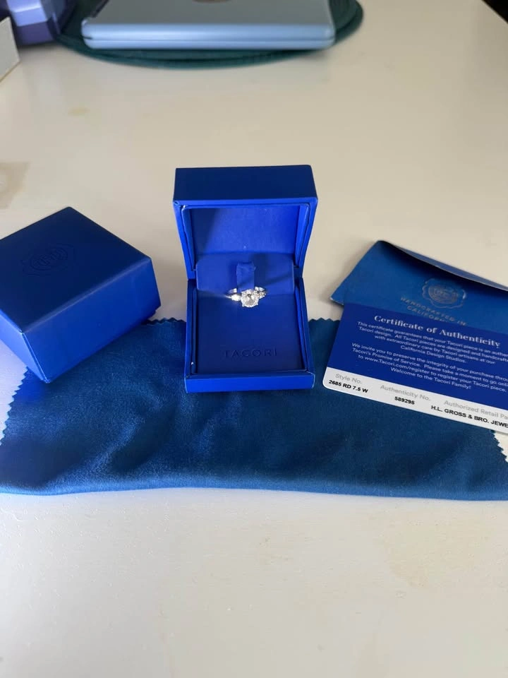 Simply TACORI | Round 3-Stone Engagement Ring - photo 2