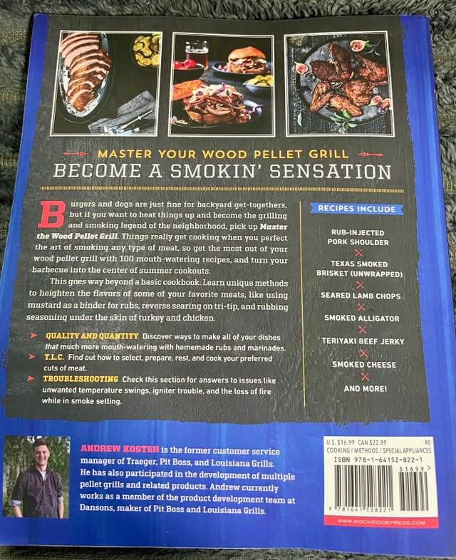 NEW: Master the Wood Pellet Grill Cookbook - photo 2