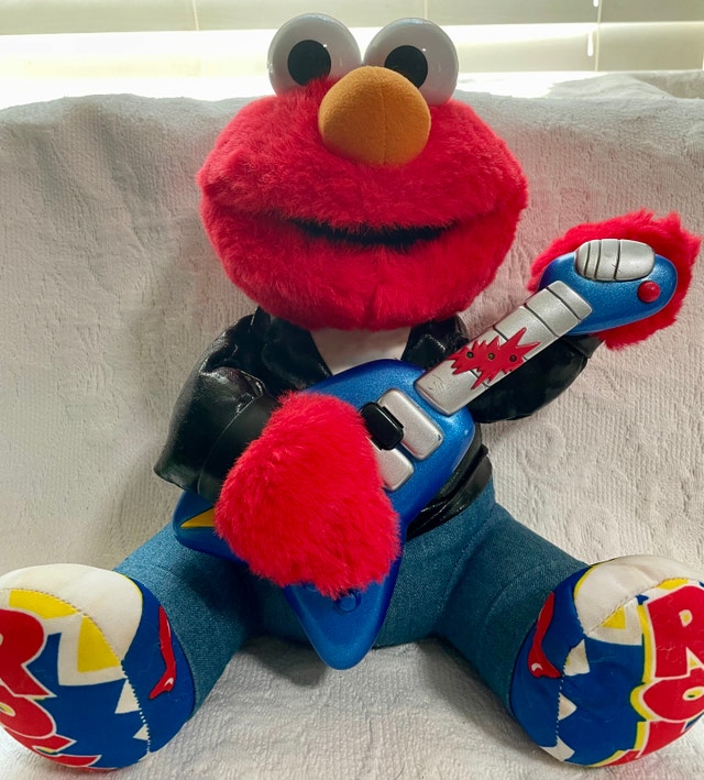 90s Rock & Roll Elmo - Works Great!