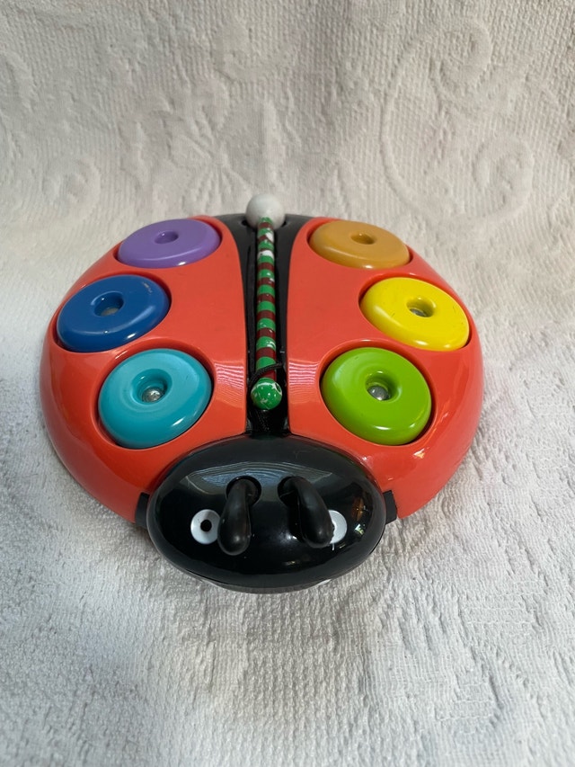 Vintage Battat Ladybug Musical Toy