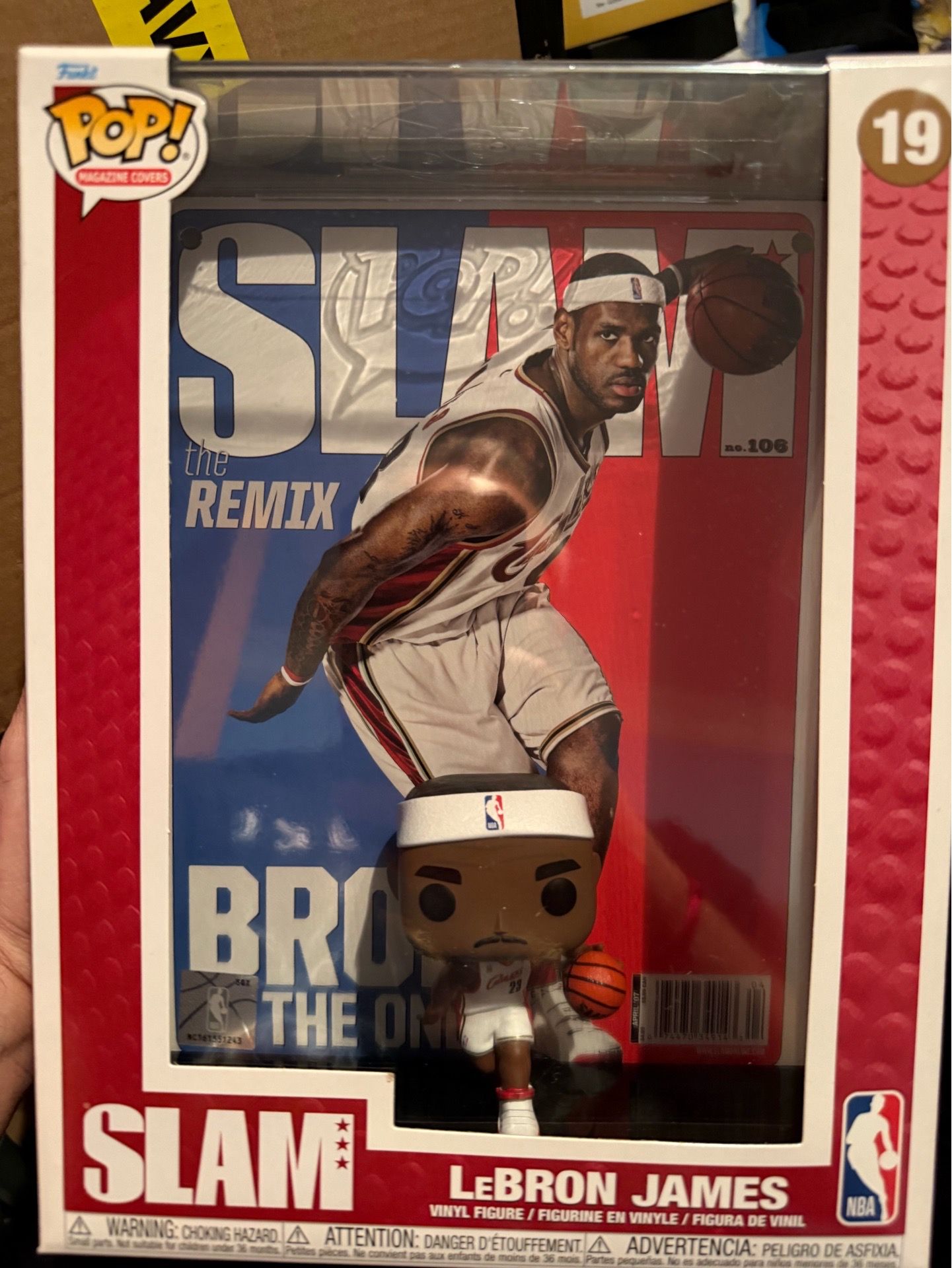 Funko Pop! Magazine Covers NBA LeBron James Cleveland Cavaliers