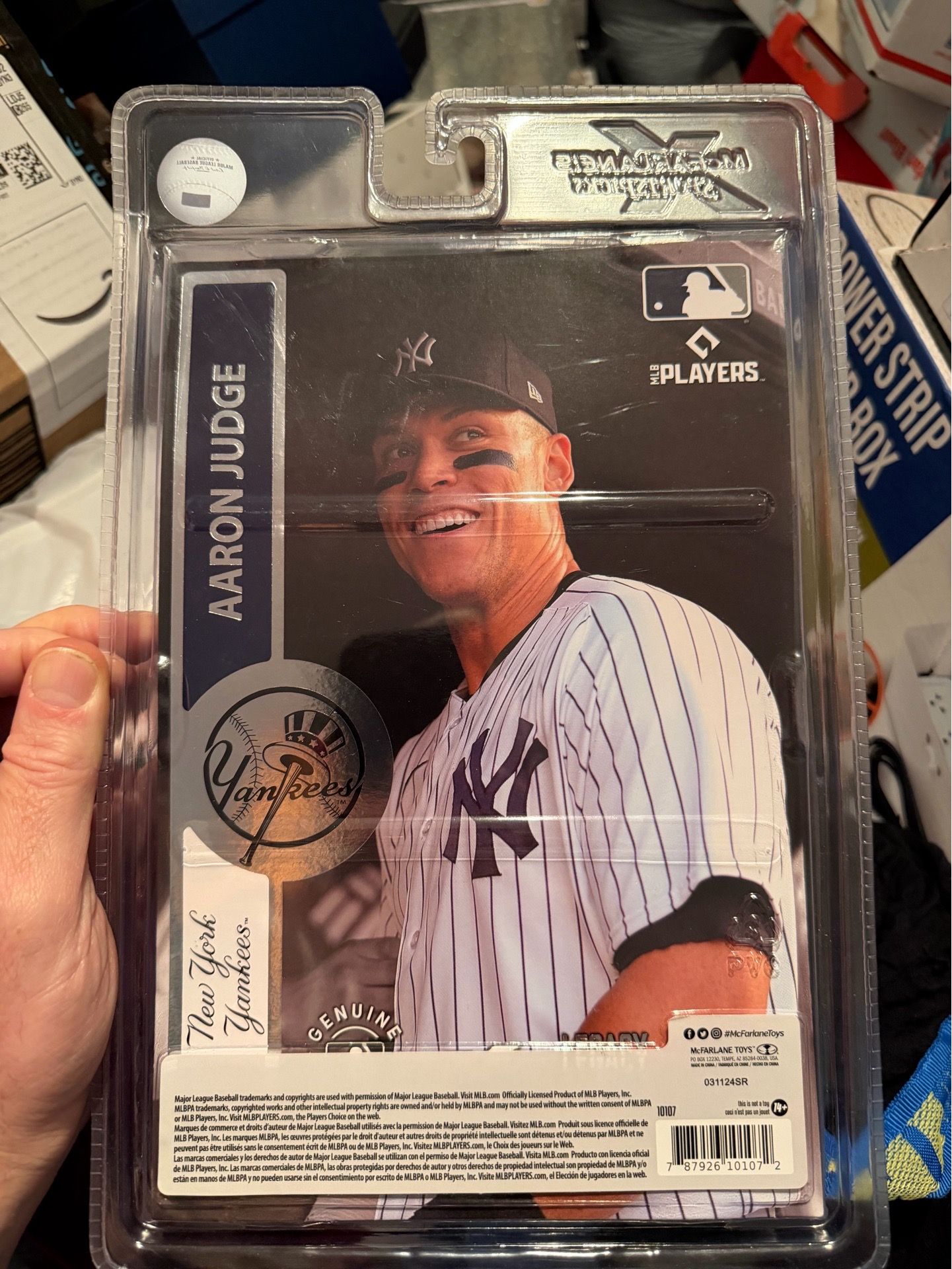 McFarlane Toys MLB Players Aaron Judge New York Yankees 7 in Fig - photo 2