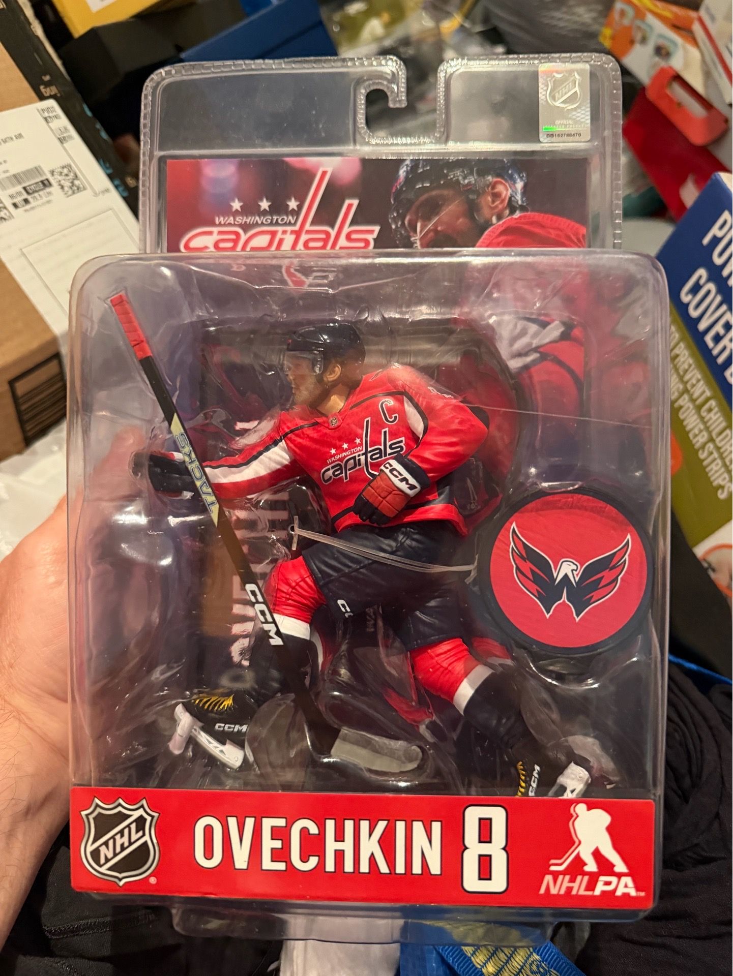 McFarlane SportsPicks Ovechkin #8 Capitals Legacy Graded AFA 85