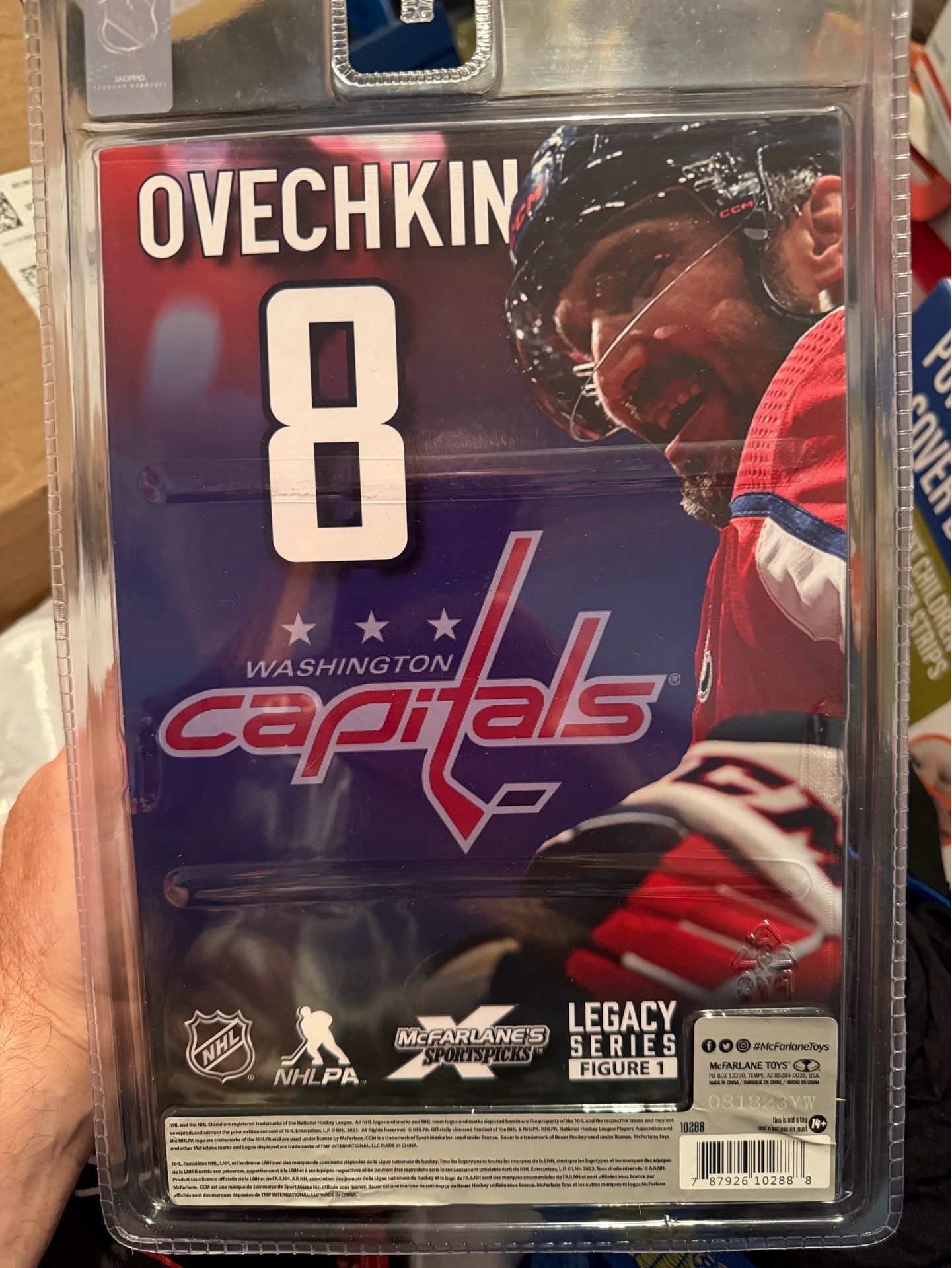 McFarlane SportsPicks Ovechkin #8 Capitals Legacy Graded AFA 85 - photo 2