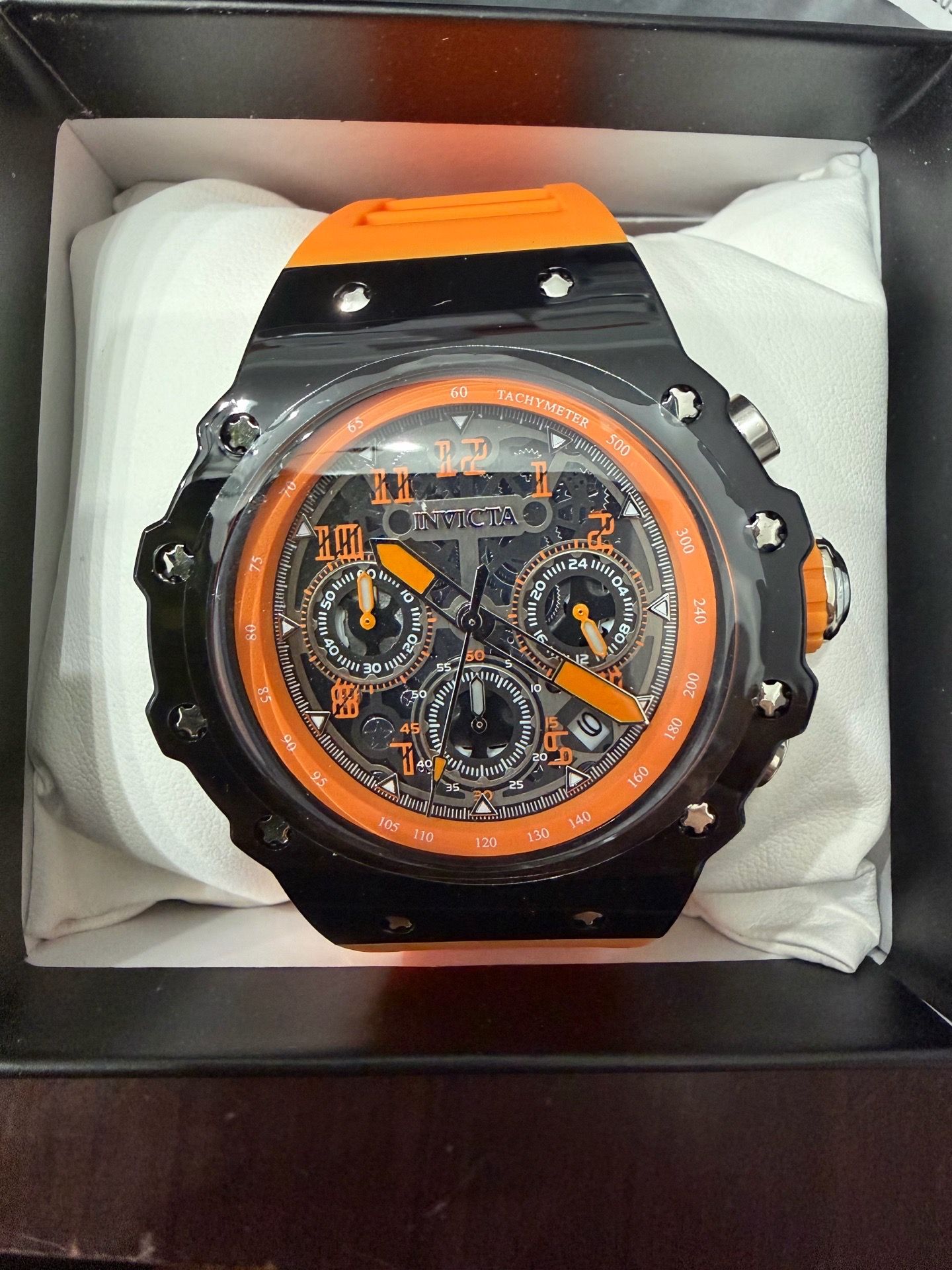 Invicta Racing Vaulthan Men's Watch - 44mm, Orange