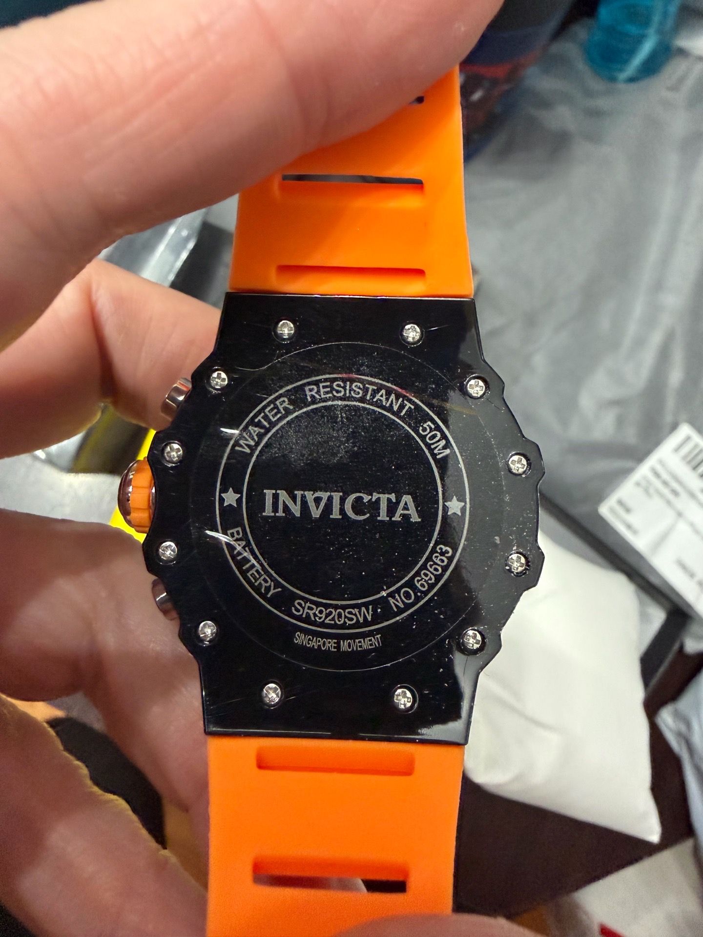 Invicta Racing Vaulthan Men's Watch - 44mm, Orange - photo 3