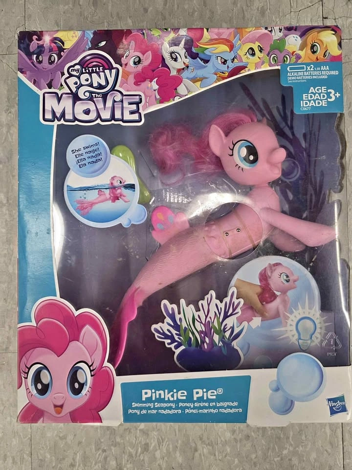 My Little Pony Pinkie Pie Swimming Seapony Figure New