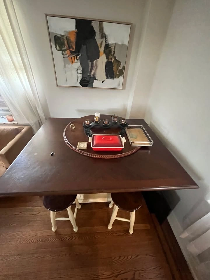 Wooden Kitchen Island Table with 6 Pieces - photo 3