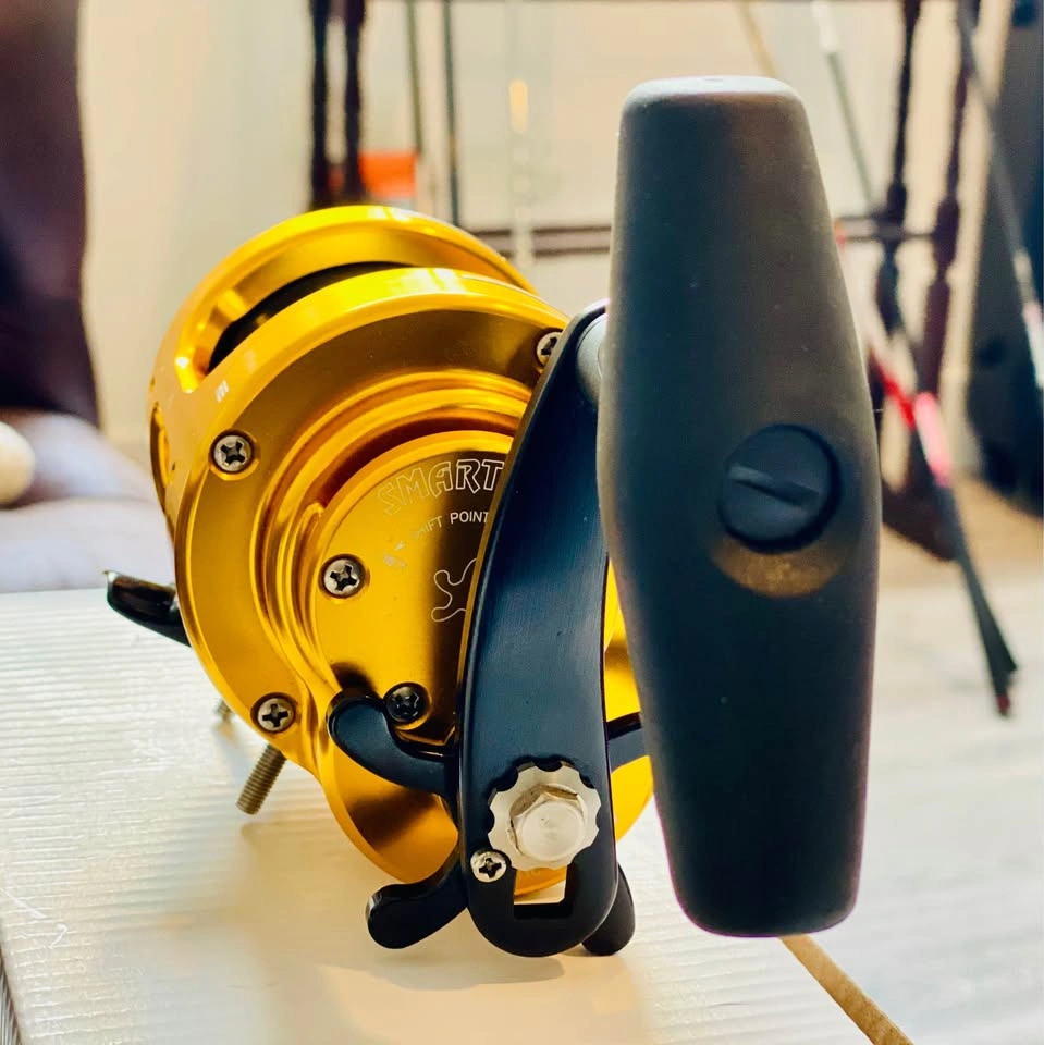 Tiburon Engineering Smart Shift Reel — Like New! RARE GOLD - photo 5
