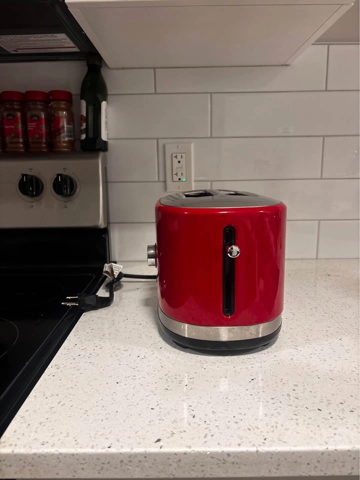 Red Kitchen Aid Toaster - photo 3