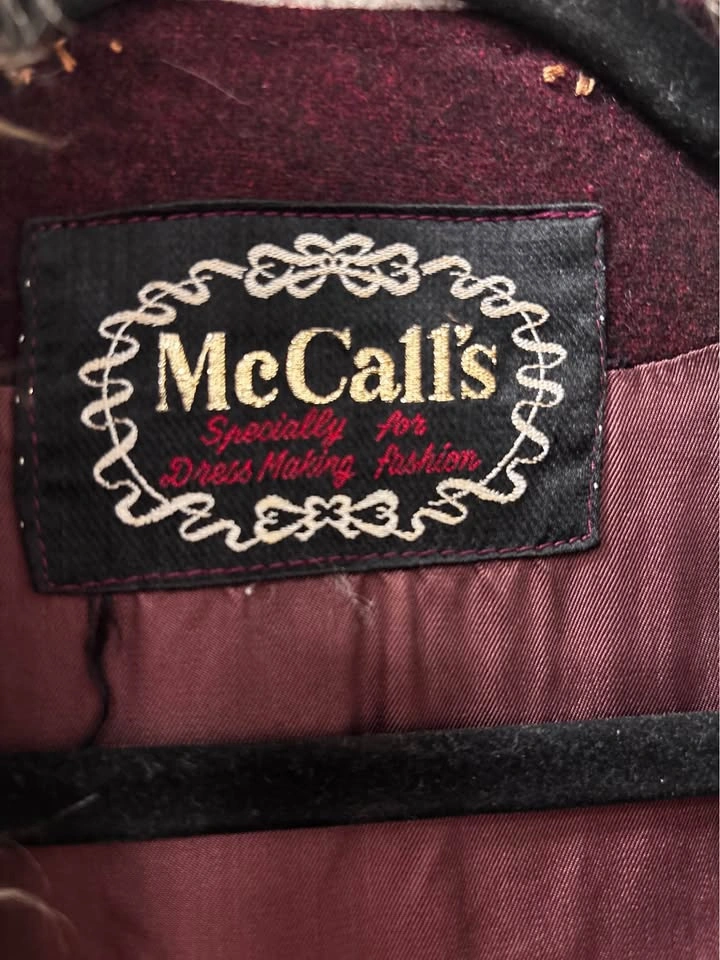 Vintage McCalls jacket sewing demonstration piece - photo 3
