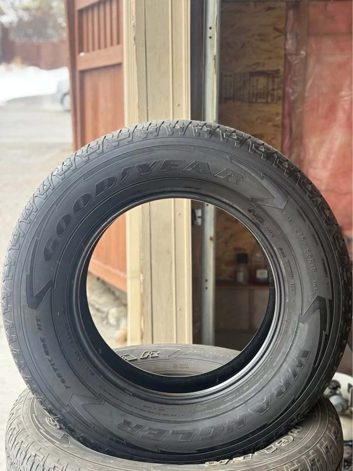 (4) 275/65R18 Goodyear Wrangler All Season Tires! - photo 2