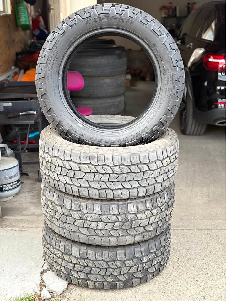 (4) LT275/55R20 Cooper Discover AT3 XLT All Season Tires!