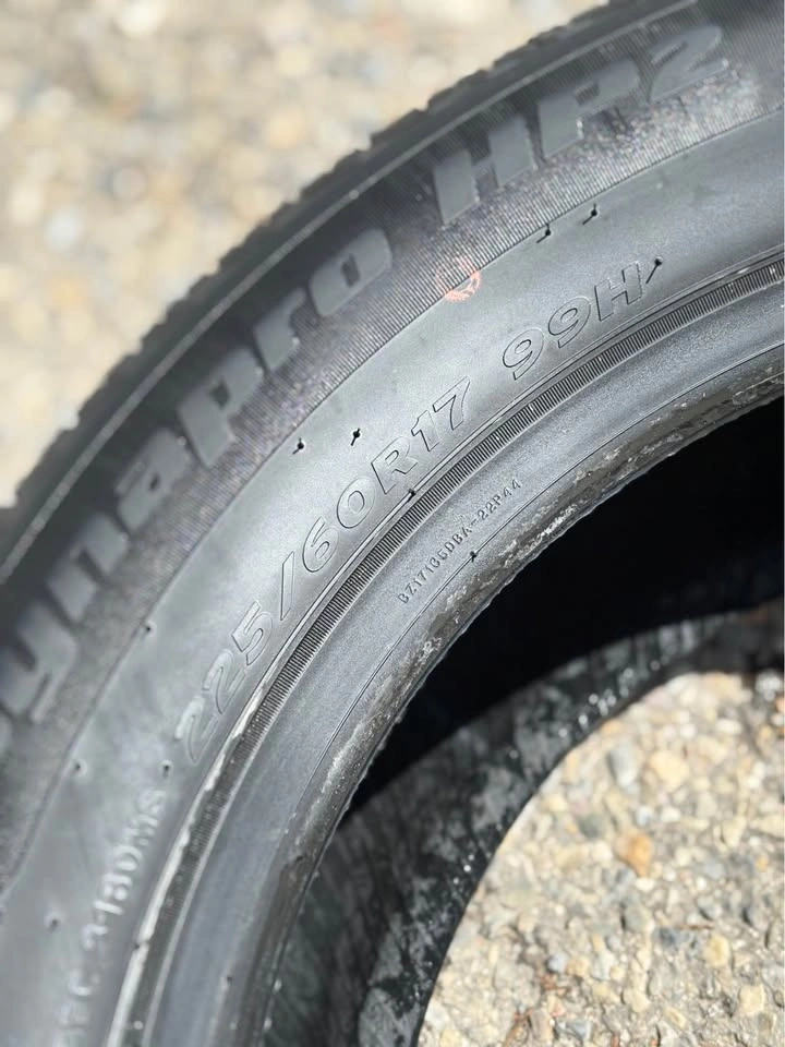 (4) 225/60R17 Hankook Dynapro All Season Tires! - photo 5