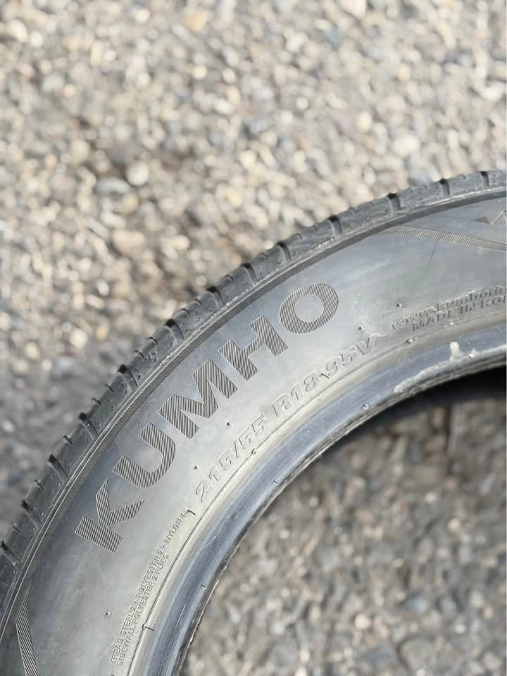 (4) 215/55R18 Kumho Solus All Season Tires! - photo 5