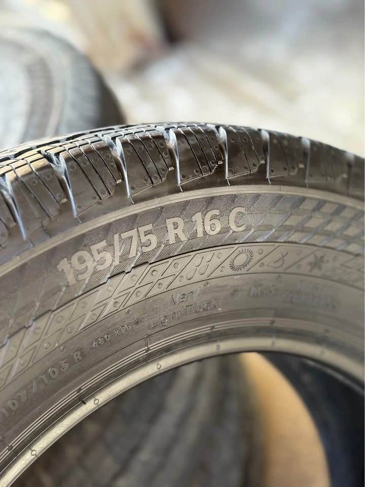 (4) 195/75R16C Continental VanContact All Season Tires! - photo 5
