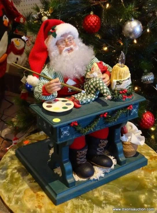 Vintage Holiday Animated Santa - photo 2