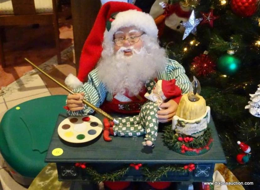 Vintage Holiday Animated Santa - photo 4