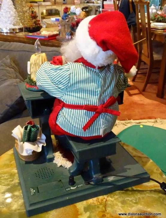 Vintage Holiday Animated Santa - photo 5